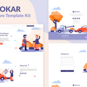 Autokar Revved: Driven to Perfection with Auto Care Elementor Template Kit