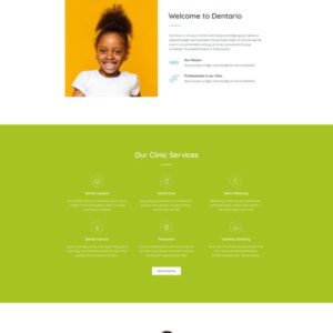 Dentino's Figma Dental Clinic Template