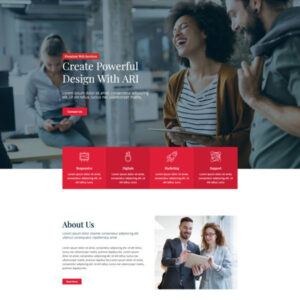 ARI Agency Template Kit: Unleash Creative Potential with Seamless Design and Functionality."